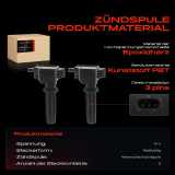 2x Zündmodul Zündspule für Ford Focus III Stufenheck Turnier Galaxy Mondeo IV V Schrägheck S-Max FORD USA