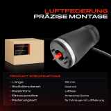 1x Luftfeder Fahrwerk Hinterachse Rechts für BMW 5er Touring E39 2.0L 2.5L 2.2L