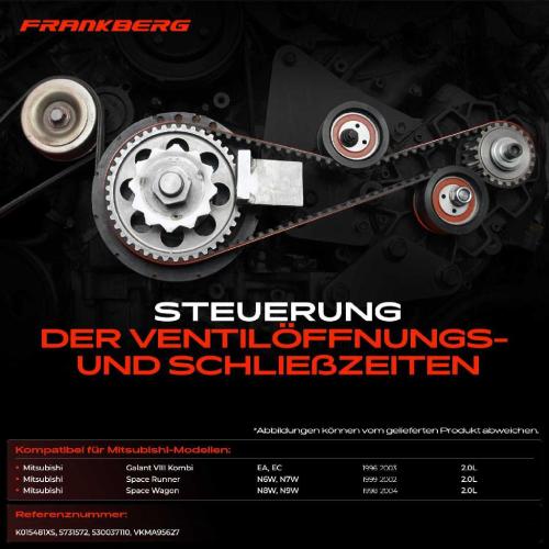 1x Zahnriemensatz Zahnriemen für Mitsubishi Galant VIII EA Space Wagon N8W N9W Runner N6 W 2.0L Bild 1x Zahnriemensatz Zahnriemen für Mitsubishi Galant VIII EA Space Wagon N8W N9W Runner N6 W 2.0L