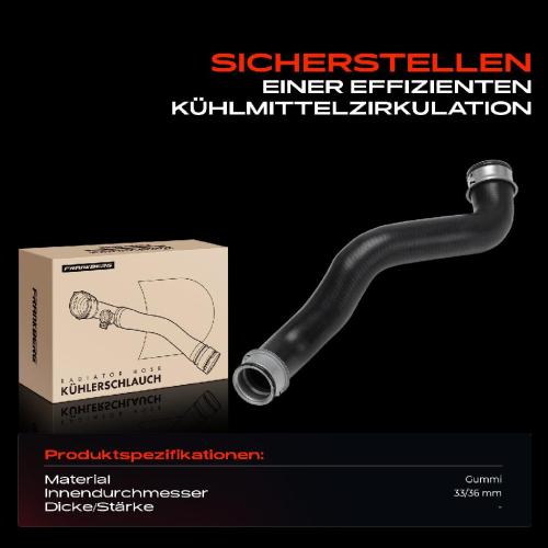 1x Kühlerschlauch Kühlwasserschlauch für Mercedes-Benz GLK-Klasse X204 200 CDi 4matic 2008-2015 Bild 1x Kühlerschlauch Kühlwasserschlauch für Mercedes-Benz GLK-Klasse X204 200 CDi 4matic 2008-2015