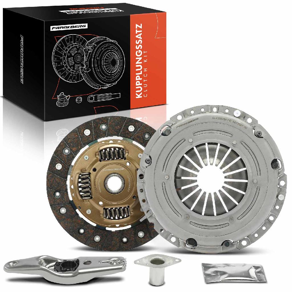 Frankberg 1x Kupplungssatz für VW Golf Plus V New Beetle Cabriolet Polo Audi A2 Seat Cordoba Ibiza III Skoda