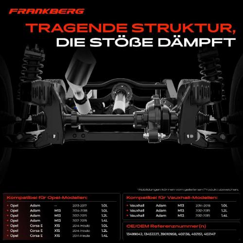 1x Achskörper Achsträger Motorträger Hinterachse für Opel Corsa E X15 Opel Adam M13 Bild 1x Achskörper Achsträger Motorträger Hinterachse für Opel Corsa E X15 Opel Adam M13