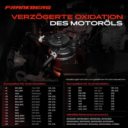 1x Ölabscheider Kurbelgehäuseentlüftung für VW Golf VII Tiguan Audi A3 8V Q2 Q3 Skoda Seat Bild 1x Ölabscheider Kurbelgehäuseentlüftung für VW Golf VII Tiguan Audi A3 8V Q2 Q3 Skoda Seat