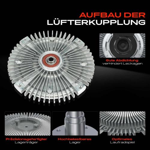 1x Lüfterkupplung Kühlerlüfte für Mercedes-Benz Sprinter 2-T B901 B902 3-T B903 Bild 1x Lüfterkupplung Kühlerlüfte für Mercedes-Benz Sprinter 2-T B901 B902 3-T B903