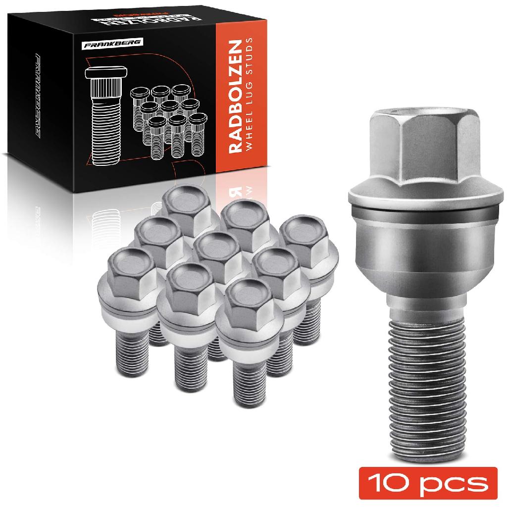 10x Radschraube für VW Touareg CR7 Audi A8 Q3 Q5 8RB Q7 4MB 4MG Q8 4MN