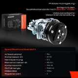 1x Klimakompressor für Opel Astra G Corsa C Meriva Tigra 1.4L 1.6L 1.8L 2.0L