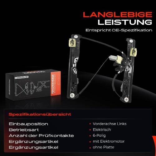 1x Fensterheber Vorne Links für Jaguar XF X260 2015-2024 3.0L Bild 1x Fensterheber Vorne Links für Jaguar XF X260 2015-2024 3.0L