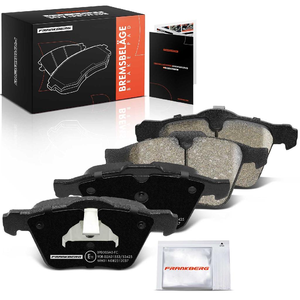 4x Bremsbeläge Vorderachse für Ford Galaxy S-Max Volvo S60 II Cross Country S80 V60 I V70 III XC70 Van