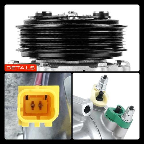 Frankberg 1x Klimakompressor für Citroën Berlingo B9 C3 C4 LA Peugeot 307 308 Bild Frankberg 1x Klimakompressor für Citroën Berlingo B9 C3 C4 LA Peugeot 307 308