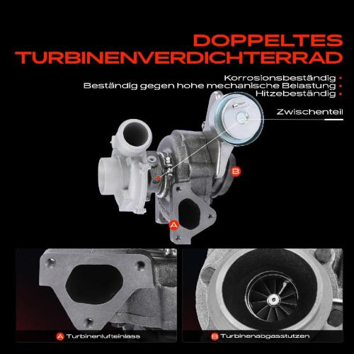 1x Abgasturbolader für Mercedes-Benz Viano W639 Vito Bus Vito/Mixto Kasten 2.2L 2003-2014 Bild 1x Abgasturbolader für Mercedes-Benz Viano W639 Vito Bus Vito/Mixto Kasten 2.2L 2003-2014