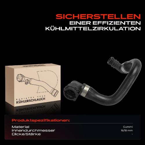 1x Kühlerschlauch Kühlwasserschlauch für BMW 5er Touring E39 535i 540i 7er E38 3.5L-5.4L Bild 1x Kühlerschlauch Kühlwasserschlauch für BMW 5er Touring E39 535i 540i 7er E38 3.5L-5.4L