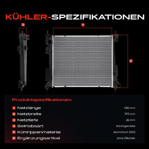 1x Kühler Wasserkühler Motorkühler für Hyundai i20 BC3 BI3 1.0L-1.4L Bj ab 2020 Bild 1x Kühler Wasserkühler Motorkühler für Hyundai i20 BC3 BI3 1.0L-1.4L Bj ab 2020