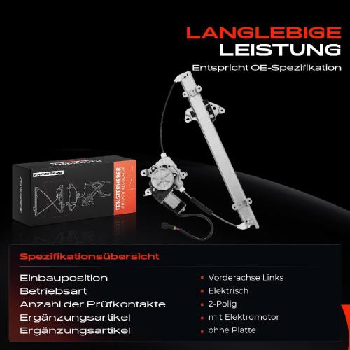 1x Fensterheber Vorne Links für Nissan X-Trail T30 BJ 01-13 SUV Bild 1x Fensterheber Vorne Links für Nissan X-Trail T30 BJ 01-13 SUV