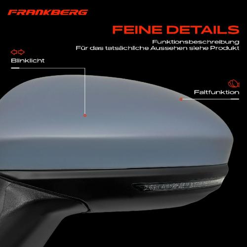 1x Außenspiegel Links für Renault Clio V B7 1.0L 1.3L 1.5L 1.6L Bj ab 2019 Bild 1x Außenspiegel Links für Renault Clio V B7 1.0L 1.3L 1.5L 1.6L Bj ab 2019