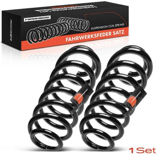 Frankberg 2x Fahrwerksfeder Hinterachse für Audi A3 8P1 Sportback 8PA VW Passat 3C2 2.0L 1.8L 2003-2013 Bild Frankberg 2x Fahrwerksfeder Hinterachse für Audi A3 8P1 Sportback 8PA VW Passat 3C2 2.0L 1.8L 2003-2013