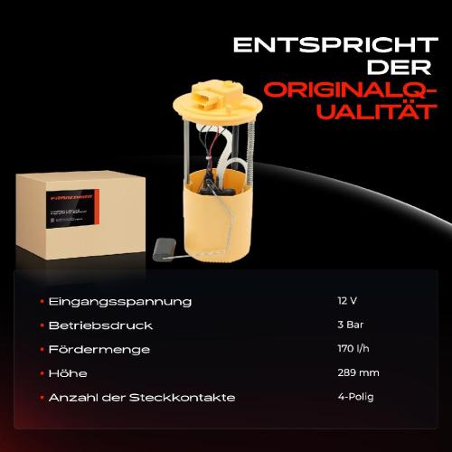 1x Kraftstoffpumpe für Opel Meriva B MPV S10 1.7L 2010-2015 Bild 1x Kraftstoffpumpe für Opel Meriva B MPV S10 1.7L 2010-2015