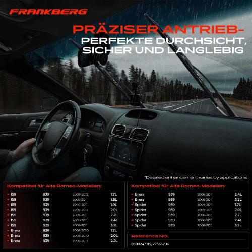 1x Wischermotor Scheibenwischermotor Vorne für Alfa Romeo 159 Sportwagon Brera Spider 939 Bild 1x Wischermotor Scheibenwischermotor Vorne für Alfa Romeo 159 Sportwagon Brera Spider 939