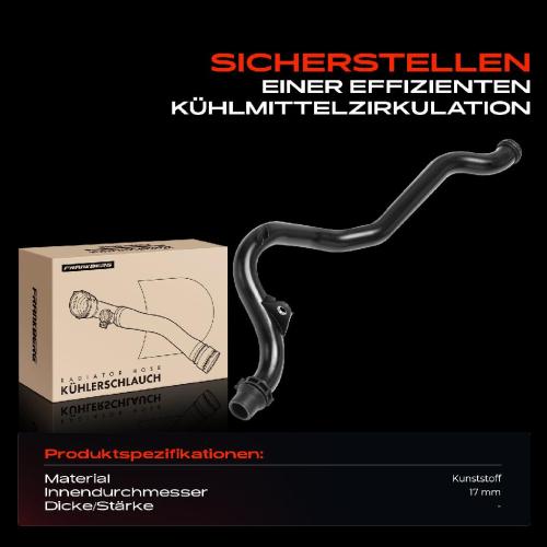 1x Kühlerschlauch Kühlwasserschlauch für Audi A5 Cabriolet 8F7 A4 8K5 A6 4F2 Bild 1x Kühlerschlauch Kühlwasserschlauch für Audi A5 Cabriolet 8F7 A4 8K5 A6 4F2