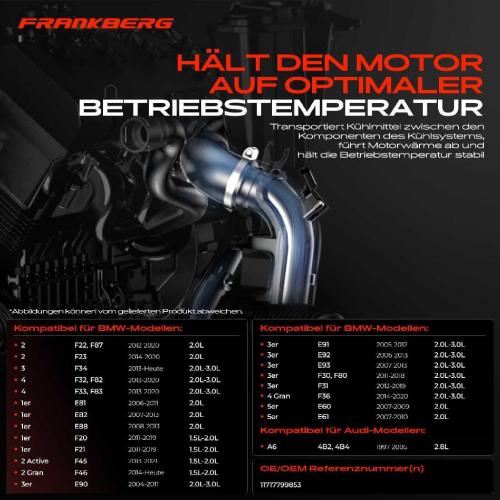 1x Kühlmittelflansch Wasserauslass für BMW 3er E90 E91 1er F21 5er F11 X3 X4 X5 Bild 1x Kühlmittelflansch Wasserauslass für BMW 3er E90 E91 1er F21 5er F11 X3 X4 X5