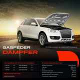 2x Gasfeder Vorne für Porsche Cayenne 9PA 3.2L 3.6L 2003-2010