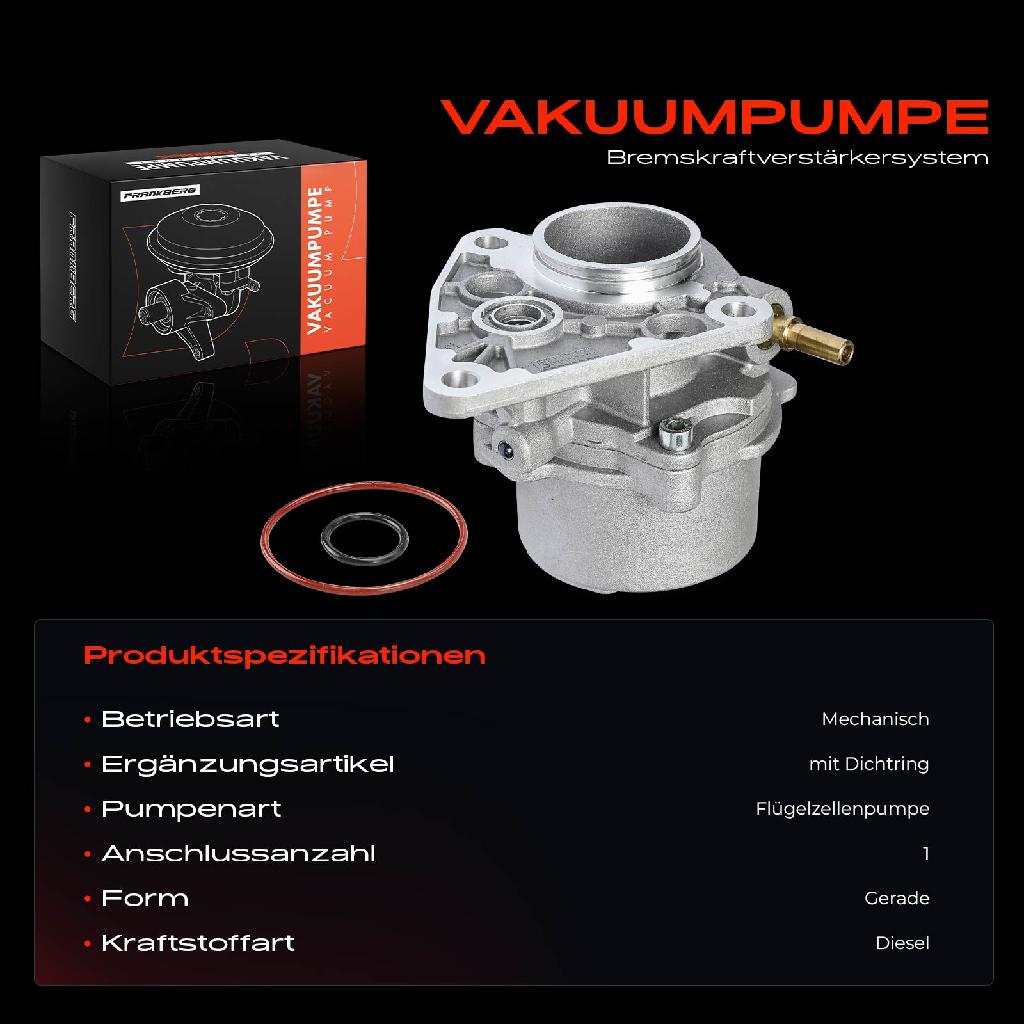1x Unterdruckpumpe für Citroën Jumper Fiat Scudo Peugeot 306 406 7B
