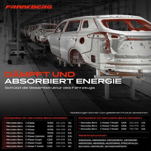1x Stossfänger Stoßstangenträger für Mercedes-Benz W205 A205 C205 S205 Bild 1x Stossfänger Stoßstangenträger für Mercedes-Benz W205 A205 C205 S205