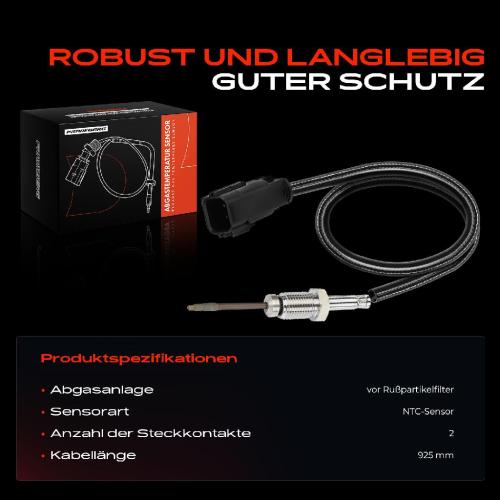 1x Abgastemperatursensor für Ford Galaxy Mondeo IV Transit Bild 1x Abgastemperatursensor für Ford Galaxy Mondeo IV Transit
