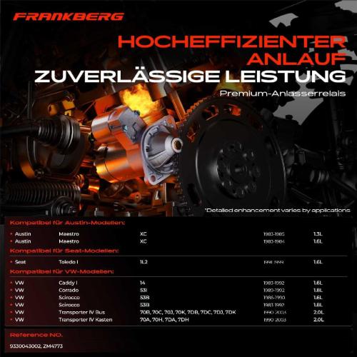 1x Magnetschalter Starter für VW Golf Jetta Passat Scirocco Seat Toledo I 1.3L-2.0L Bild 1x Magnetschalter Starter für VW Golf Jetta Passat Scirocco Seat Toledo I 1.3L-2.0L