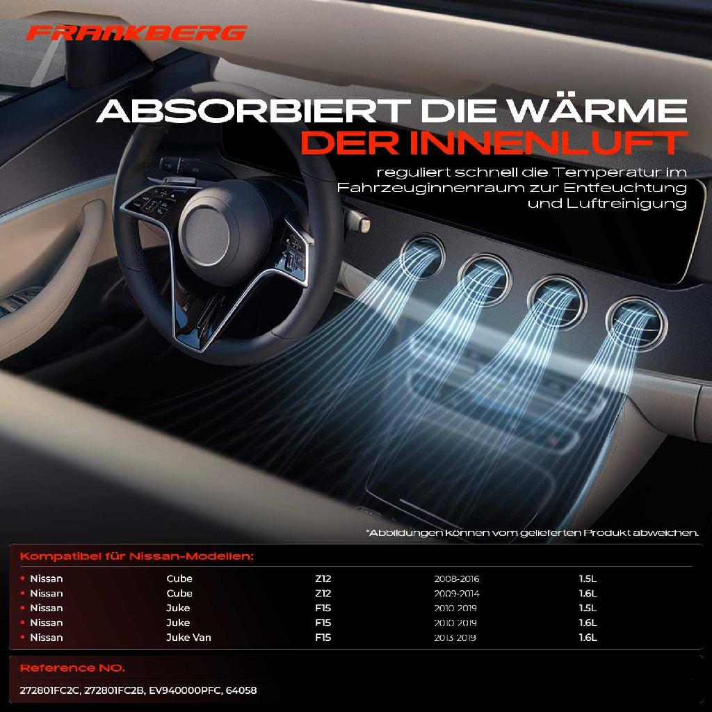 1x Verdampfer Klimaanlage für Nissan Cube Z12 Juke F15 2008-2019