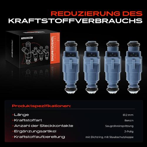 Frankberg 4x Einspritzventil Einspritzdüse für Audi A4 8EC 8K2 A4 Avant A6 4B2 Bild Frankberg 4x Einspritzventil Einspritzdüse für Audi A4 8EC 8K2 A4 Avant A6 4B2
