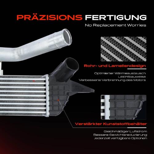 1x Ladeluftkühler Turbokühler für Hyundai H-1 Pritsche/Fahrgestell 2.5L 2000-2005 Bild 1x Ladeluftkühler Turbokühler für Hyundai H-1 Pritsche/Fahrgestell 2.5L 2000-2005