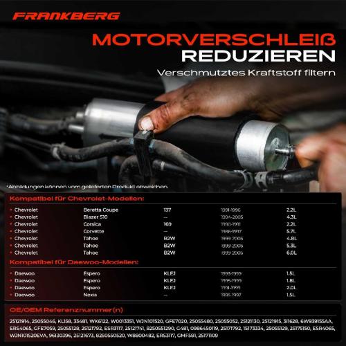 1x Kraftstofffilter für Land Rover Defender Jaguar XJ Rover 200 Chevrolet Daewoo Bild 1x Kraftstofffilter für Land Rover Defender Jaguar XJ Rover 200 Chevrolet Daewoo