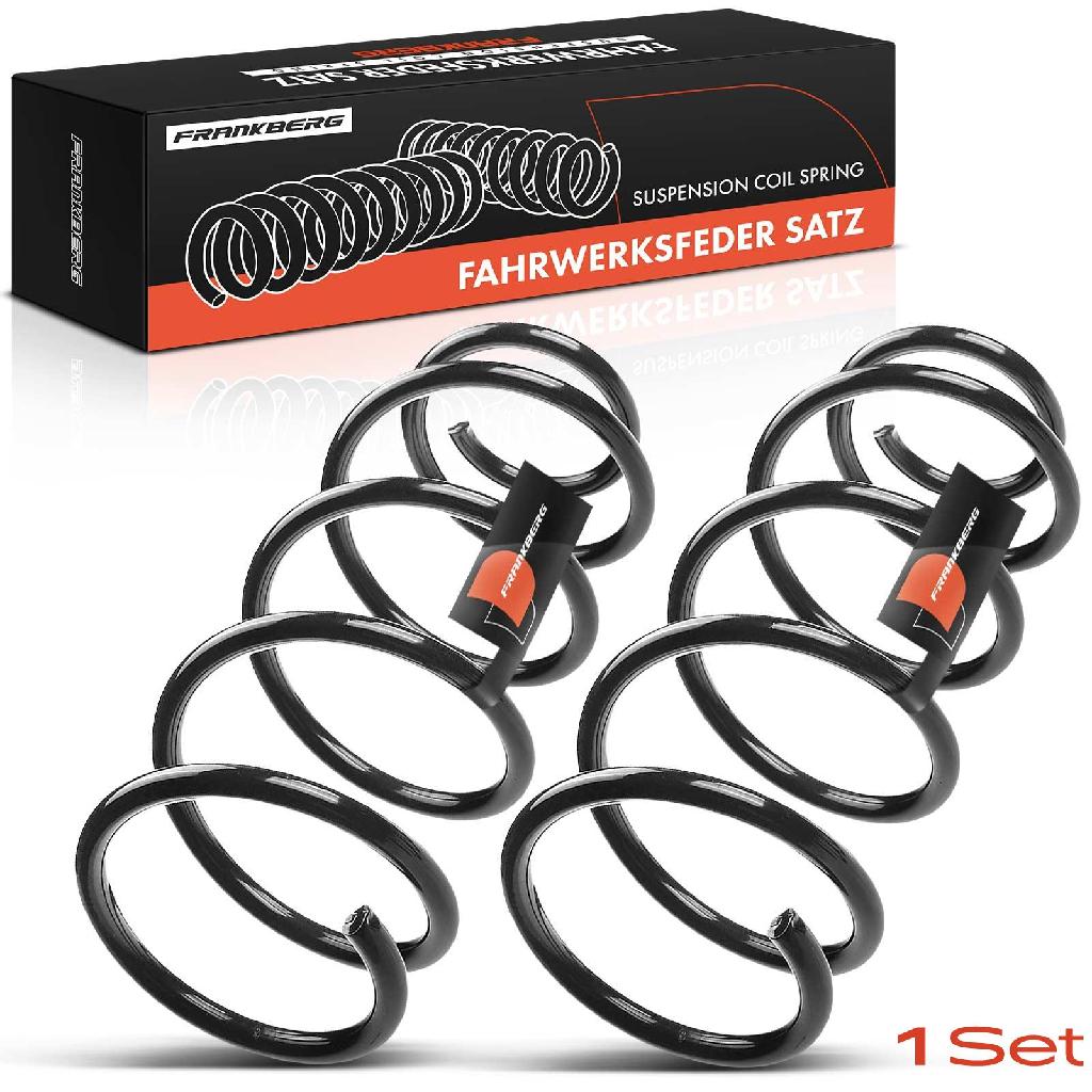 Frankberg 2x Fahrwerksfeder Vorderachse für Ford Tourneo Transit Connect P65 P70 P80 2002-2013