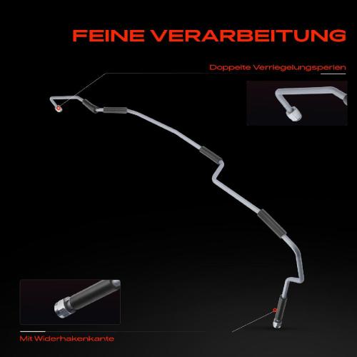 1x Servolenkung Schlauch für Ford Fiesta IV JA JB Puma EC 1.2L-1.8L 1995-2002 Bild 1x Servolenkung Schlauch für Ford Fiesta IV JA JB Puma EC 1.2L-1.8L 1995-2002