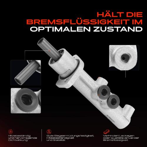 1x Hauptbremszylinder Bremszylinder für VW LT 28-35 II Mercedes-Benz B901 B903 B904 Bild 1x Hauptbremszylinder Bremszylinder für VW LT 28-35 II Mercedes-Benz B901 B903 B904