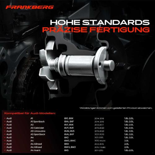 Frankberg 1x Wasserpumpe K hlwasserpumpe f r VW Golf VII Audi A1 A3 A4 A5 A6 A7 A8 Q2 Q3 Q5 Q7 TT 1.8L 2.0L Bild Frankberg 1x Wasserpumpe K hlwasserpumpe f r VW Golf VII Audi A1 A3 A4 A5 A6 A7 A8 Q2 Q3 Q5 Q7 TT 1.8L 2.0L