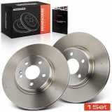 2x Bremsscheiben Hinterachse für Mercedes-Benz W205 A205 C205 S205 C257 W213 Bj ab 2015