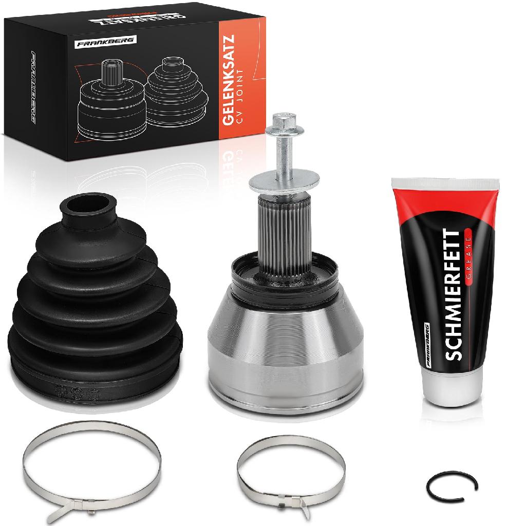 Frankberg 1x Antriebswelle Gelenksatz Vorderachse für Volvo S60 II S80 II V60 I Ford Mondeo 4 S-Max
