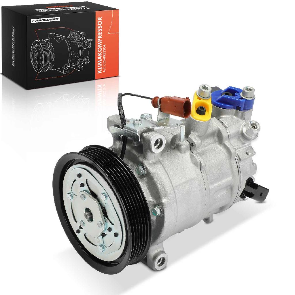 Frankberg 1x Klimakompressor für Audi A5 Q3 VW Golf 7 Seat Leon Skoda Octavia IV