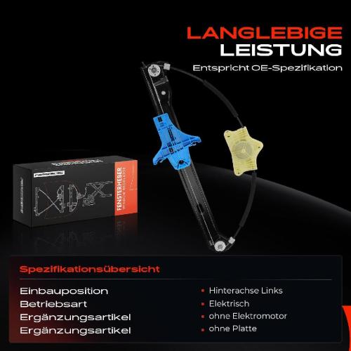 Frankberg 1x Fensterheber Hinten Links für Skoda Superb III 3V3 3V5 BJ ab 2015 Bild Frankberg 1x Fensterheber Hinten Links für Skoda Superb III 3V3 3V5 BJ ab 2015