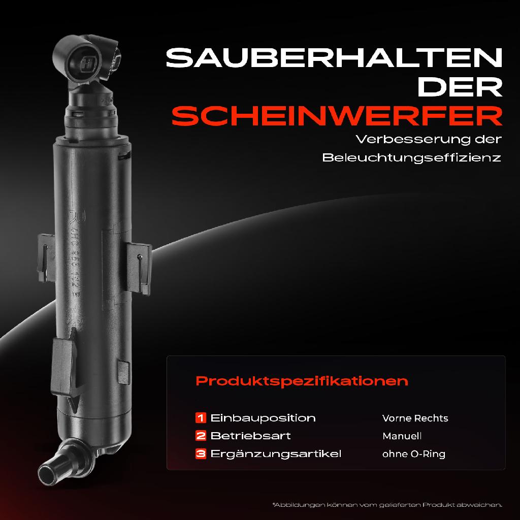 1x Scheinwerferreinigung Waschwasserdüse Vorne Rechts für Audi A8 4H2 4H8 4HC 4HL 2012-2014