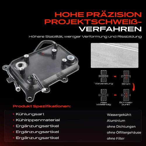 1x Ölkühler Motoröl für Hyundai Tucson TL TLE iX35 EL ELH LM 2.0L Bild 1x Ölkühler Motoröl für Hyundai Tucson TL TLE iX35 EL ELH LM 2.0L