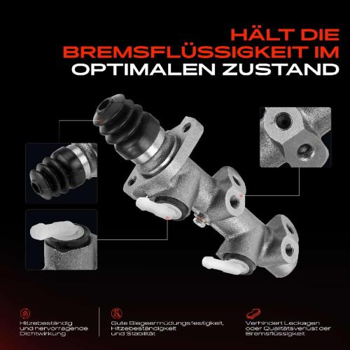 1x Hauptbremszylinder Bremszylinder für VW Kaefer Cabriolet 15 1200 1302 1303 1500 Bild 1x Hauptbremszylinder Bremszylinder für VW Kaefer Cabriolet 15 1200 1302 1303 1500