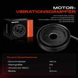 1x Riemenscheibe Kurbelwelle für Citroën Xsara Fiat Ulysse 179 220 Peugeot 206