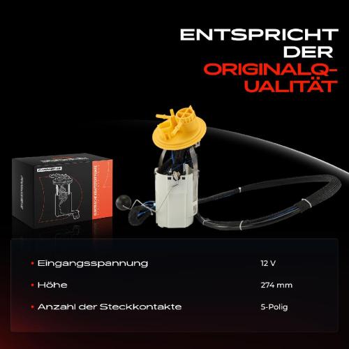 1x Kraftstoffpumpe für Volvo S80 I 184 V70 II 285 2.5L 1999-2007 Bild 1x Kraftstoffpumpe für Volvo S80 I 184 V70 II 285 2.5L 1999-2007