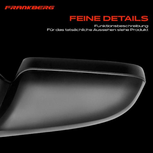 Frankberg 1x Außenspiegel Links für Opel Astra F Caravan CC Kasten/Kombi T92 1991-1999 Bild Frankberg 1x Außenspiegel Links für Opel Astra F Caravan CC Kasten/Kombi T92 1991-1999