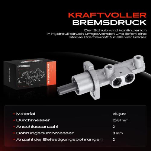 1x Hauptbremszylinder Bremszylinder für Citroën Xsara N1 N2 N0 1.4L-2.0L Bild 1x Hauptbremszylinder Bremszylinder für Citroën Xsara N1 N2 N0 1.4L-2.0L