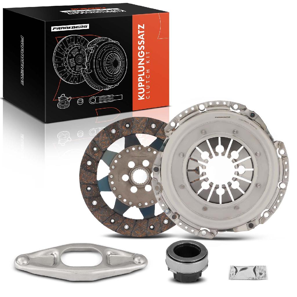 Frankberg 1x Kupplungssatz für BMW 1er E87 3er E46 E90 3er Cabriolet E46 E93 E46 E92 E46 E91 E60 F11 E63 E64 E84 E83