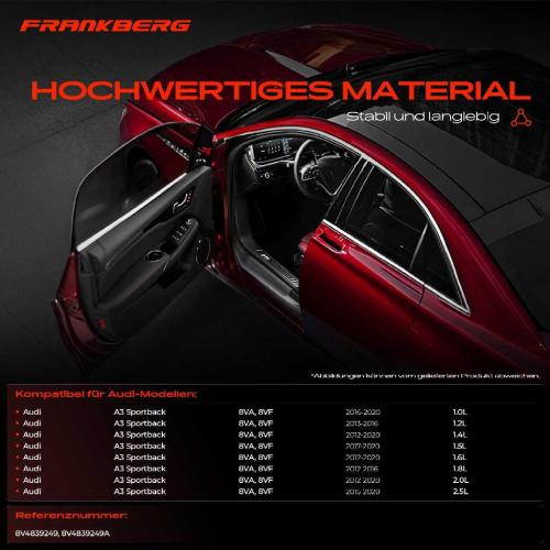 1x Türfeststeller Türfangband Türstopper Hinten für Audi A3 Sportback 8VA 8VF 2012-2020 Bild 1x Türfeststeller Türfangband Türstopper Hinten für Audi A3 Sportback 8VA 8VF 2012-2020