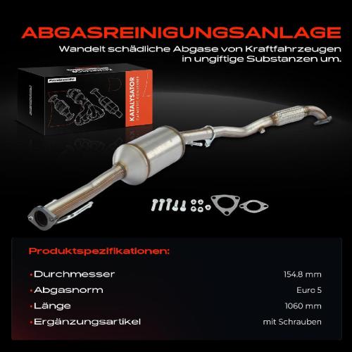 1x Partikelfilter für Opel Astra J P10 Chevrolet Cruze 1.7L 2009-2016 Bild 1x Partikelfilter für Opel Astra J P10 Chevrolet Cruze 1.7L 2009-2016